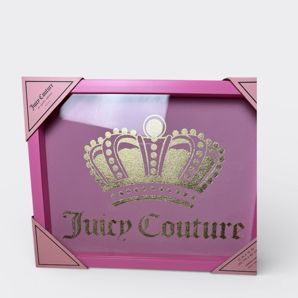 Juicy Couture Pink Frame with Gold‎ Crown